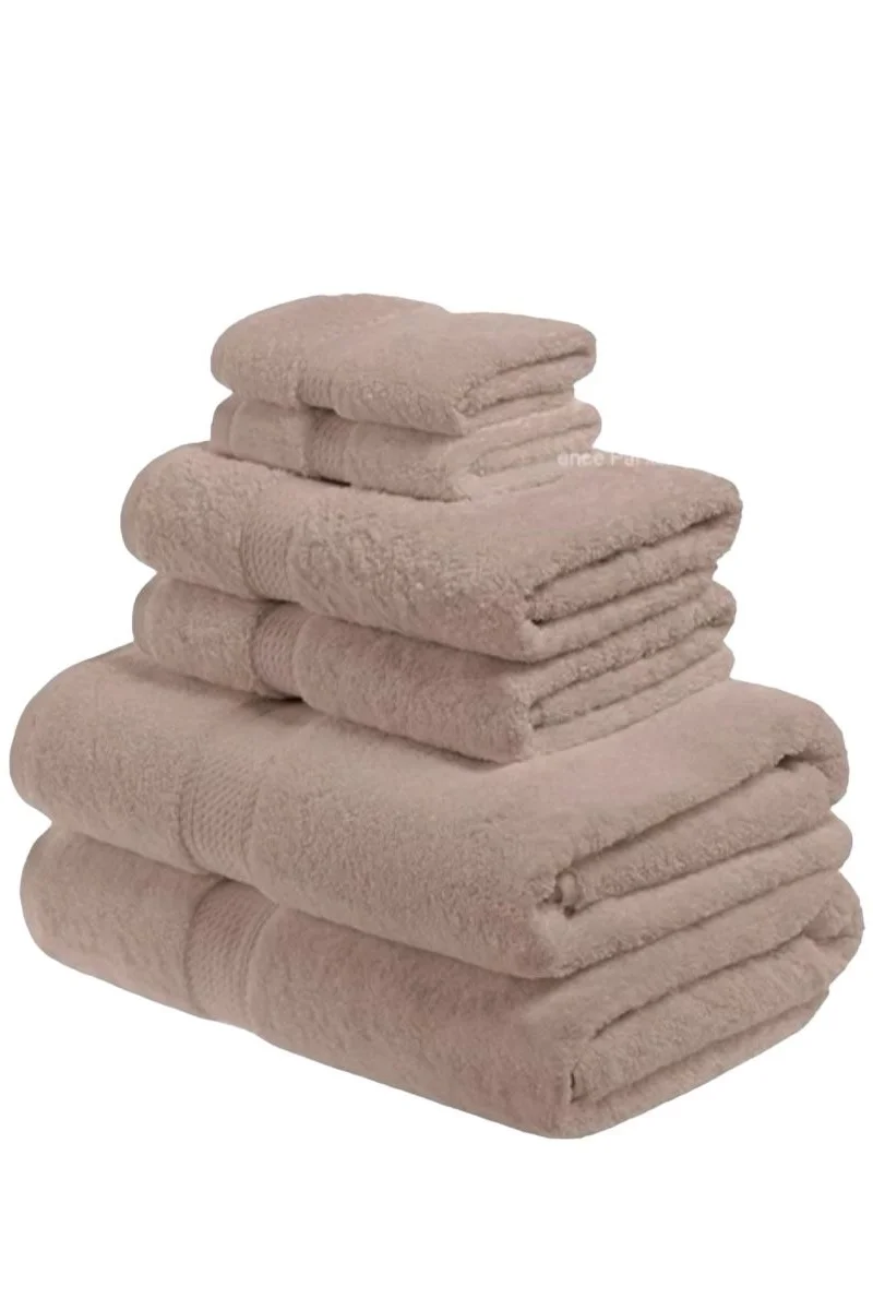 Toalla para Piso Kassatex New York® 100% Algodón Taupe - Saks