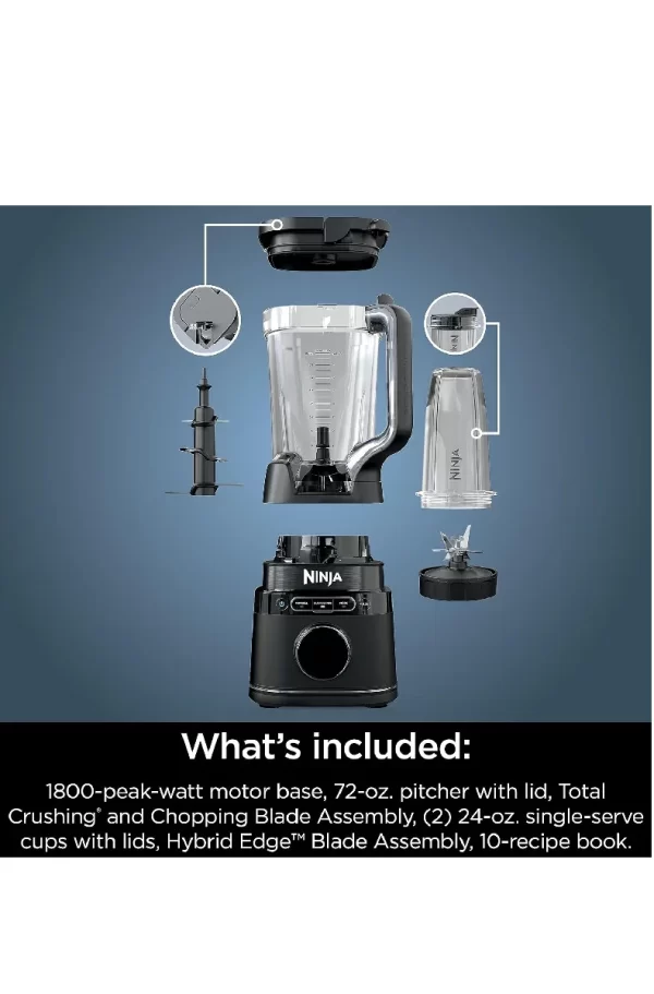 Ninja Detect Duo Power Blender Pro + Single Serve TB301 - Saks