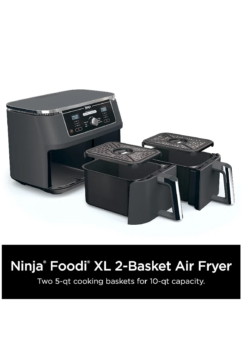 Freidora de Aire XL 6 en 1 Ninja® Dual Zone™ IQ Boost - Saks