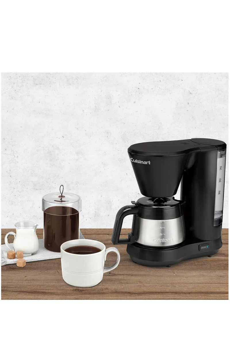 Cafetera para 5 Tazas de Acero Inoxidable Cuisinart® - Saks