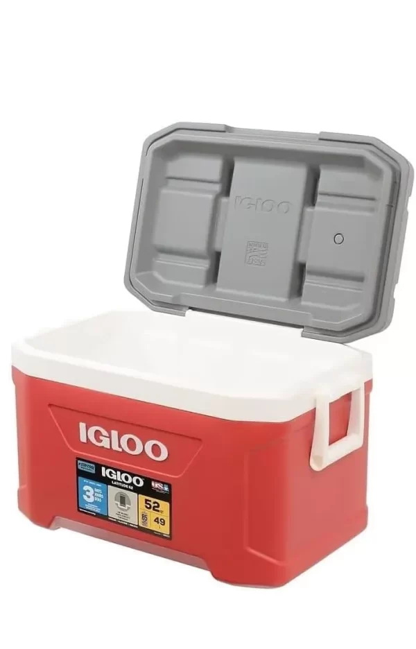Cooler con Manijas de 52Qt Igloo® Latitude Red - Saks