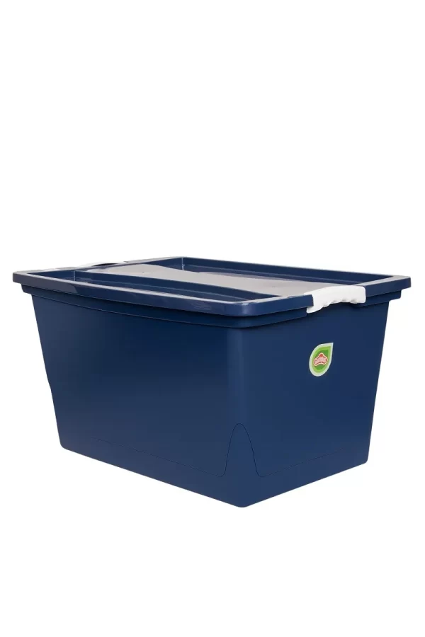 Caja Plástica Click Guateplast de 65 Litros / 18 Galones, color